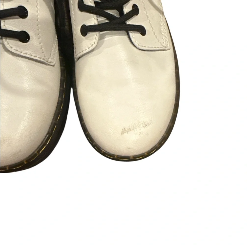 Dr. Martens Black and White Boots